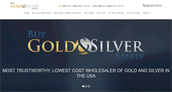 Desktop Screenshot of buygoldandsilversafely.com